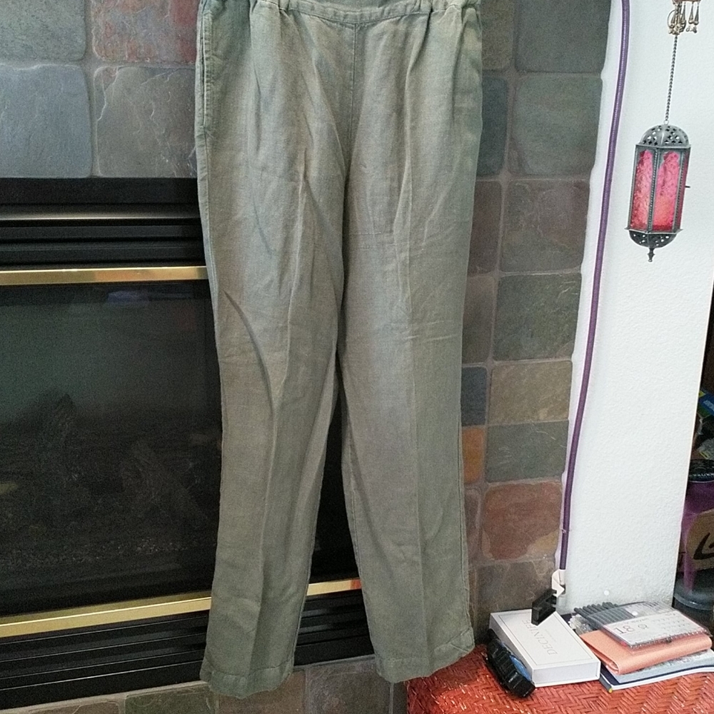 Heavier weight Irish Linen pants
